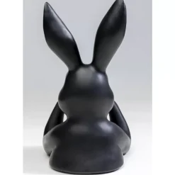 Best Deko Figur Sweet Rabbit Schwarz 31Cm Deko & Geschenkartikel