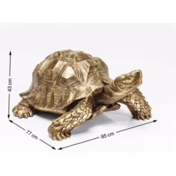 Discount Deko Figur Turtle Gold Gros Deko & Geschenkartikel