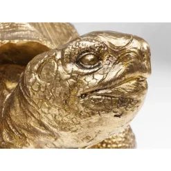 Best Deko Figur Turtle Gold Medium Deko & Geschenkartikel
