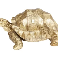 Best Deko Figur Turtle Gold Medium Deko & Geschenkartikel