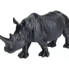 Clearance Deko Figur Walking Rhino Schwarz Deko & Geschenkartikel