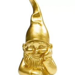 New Deko Figur Zwerg Gold 21Cm Deko & Geschenkartikel
