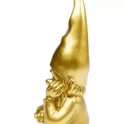 New Deko Figur Zwerg Gold 21Cm Deko & Geschenkartikel