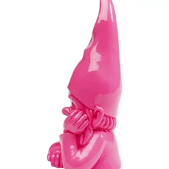 Hot Deko Figur Zwerg Pink 21Cm Deko & Geschenkartikel