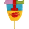 Sale Deko Objekt Abstract Face Multicolour 52Cm Deko & Geschenkartikel