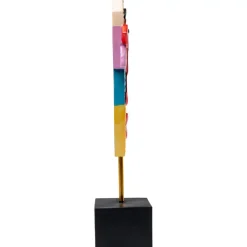 Sale Deko Objekt Abstract Face Multicolour 52Cm Deko & Geschenkartikel