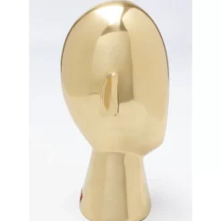 Online Deko Objekt Abstract Face Gold 28Cm Deko & Geschenkartikel
