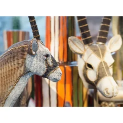 Outlet Deko Objekt Antelope Head Pearls 79 Deko & Geschenkartikel