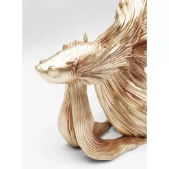 Online Deko Objekt Betta Fish Gold Klein Deko & Geschenkartikel