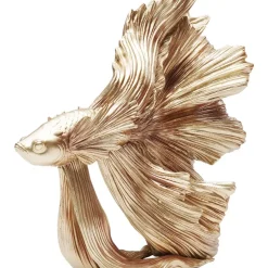 Online Deko Objekt Betta Fish Gold Klein Deko & Geschenkartikel