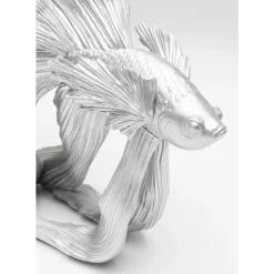 Online Deko Objekt Betta Fish Silber Klein Deko & Geschenkartikel