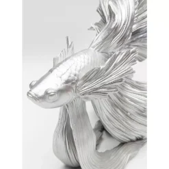 Online Deko Objekt Betta Fish Silber Klein Deko & Geschenkartikel
