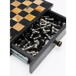 Hot Deko Objekt Chess Antique 36X33Cm Sonstiges & Zubehör Accessoires