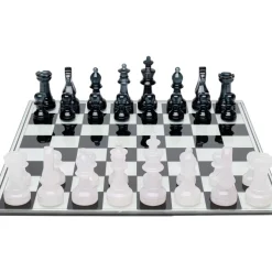 Outlet Deko Objekt Chess Transparent 60X60Cm Sonstiges & Zubehör Accessoires