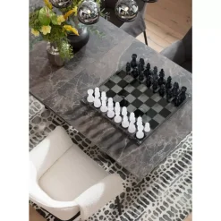 Outlet Deko Objekt Chess Transparent 60X60Cm Sonstiges & Zubehör Accessoires
