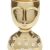 Sale Deko Objekt Daisy Head Gold 19Cm Deko & Geschenkartikel