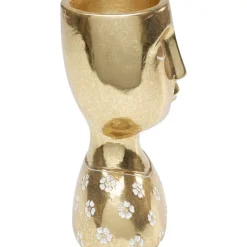 Sale Deko Objekt Daisy Head Gold 19Cm Deko & Geschenkartikel