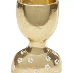 Sale Deko Objekt Daisy Head Gold 19Cm Deko & Geschenkartikel