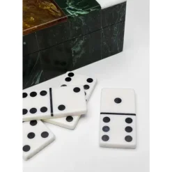 Outlet Deko Objekt Domino Grun 21X5Cm Sonstiges & Zubehör Accessoires