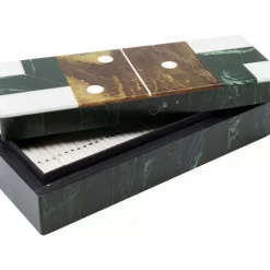 Outlet Deko Objekt Domino Grun 21X5Cm Sonstiges & Zubehör Accessoires