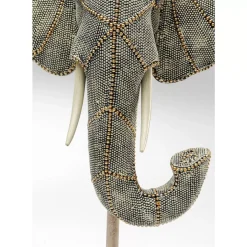Best Deko Objekt Elephant Head Pearls 49Cm Deko & Geschenkartikel