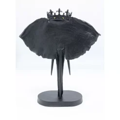 Sale Deko Objekt Elephant Royal Schwarz 57Cm Deko & Geschenkartikel