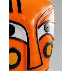 Clearance Deko Objekt Face Orange 50Cm Deko & Geschenkartikel