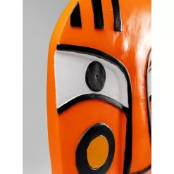 Clearance Deko Objekt Face Orange 50Cm Deko & Geschenkartikel