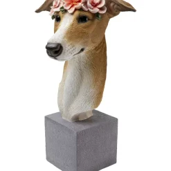 Hot Deko Objekt Fiori Greyhound 47Cm Deko & Geschenkartikel