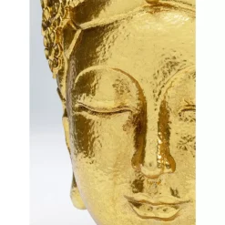 Hot Deko Objekt Goddess Head Gold 39Cm Deko & Geschenkartikel