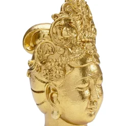Hot Deko Objekt Goddess Head Gold 39Cm Deko & Geschenkartikel