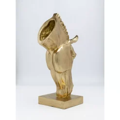 Deko Objekt Horse Face Gold 72Cm Deko & Geschenkartikel