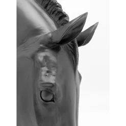 Hot Deko Objekt Horse Face Schwarz 72Cm Deko & Geschenkartikel