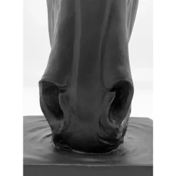 Hot Deko Objekt Horse Face Schwarz 72Cm Deko & Geschenkartikel