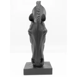 Hot Deko Objekt Horse Face Schwarz 72Cm Deko & Geschenkartikel