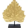 Clearance Deko Objekt Leaves Gold 17Cm Deko & Geschenkartikel