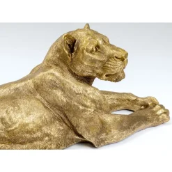 Clearance Deko Objekt Lion Gold 113Cm Deko & Geschenkartikel