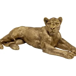 Clearance Deko Objekt Lion Gold 113Cm Deko & Geschenkartikel