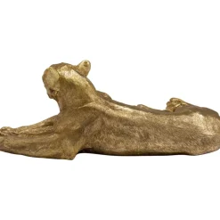 Clearance Deko Objekt Lion Gold 113Cm Deko & Geschenkartikel
