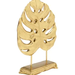Hot Deko Objekt Monstera Leaf Gold 36Cm Deko & Geschenkartikel