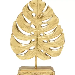 Deko Objekt Monstera Leaf Gold 26Cm Deko & Geschenkartikel