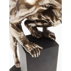Clearance Deko Objekt Nude Man Stand Bronze 35Cm Deko & Geschenkartikel