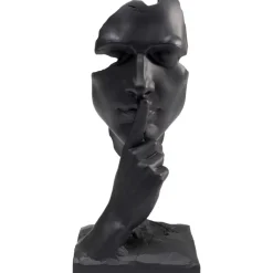 Best Deko Objekt Quiet Face Schwarz 31Cm Deko & Geschenkartikel
