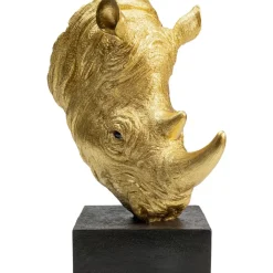 Deko Objekt Rhino Gold Deko & Geschenkartikel