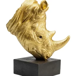 Deko Objekt Rhino Gold Deko & Geschenkartikel