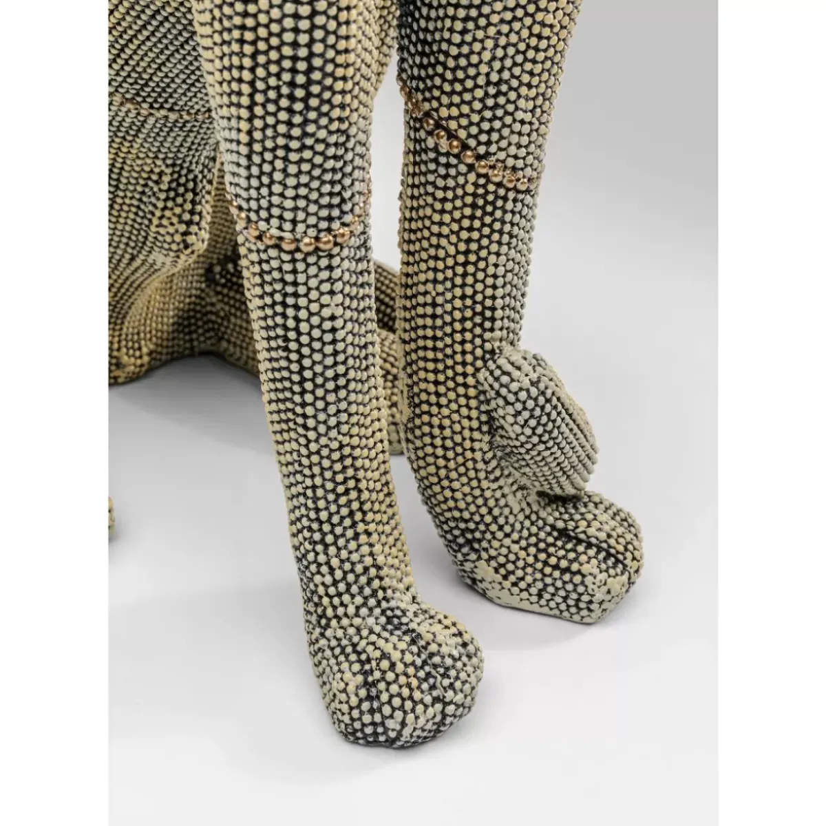 Outlet Deko Objekt Sitting Leopard Pearls 42 Deko & Geschenkartikel