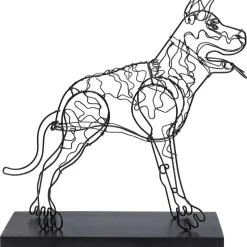Sale Deko Objekt Wire Attack Dog 36Cm Deko & Geschenkartikel