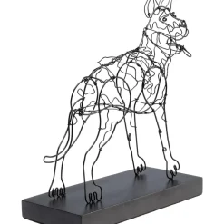 Sale Deko Objekt Wire Attack Dog 36Cm Deko & Geschenkartikel