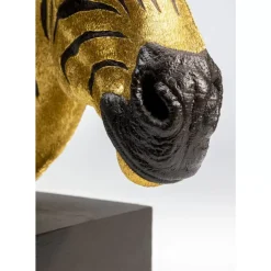 Hot Deko Objekt Zebra Gold Deko & Geschenkartikel