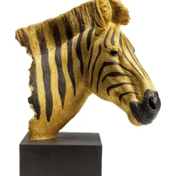 Hot Deko Objekt Zebra Gold Deko & Geschenkartikel